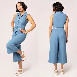 NWT Hell Bunny Rylee Jumpsuit